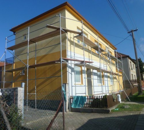 Oprava fasády domu - Stanoviště