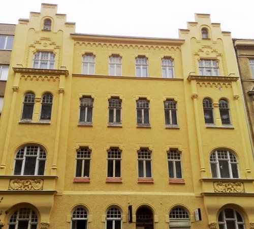 Oprava fasády historického domu - Brno, Výstavní 9