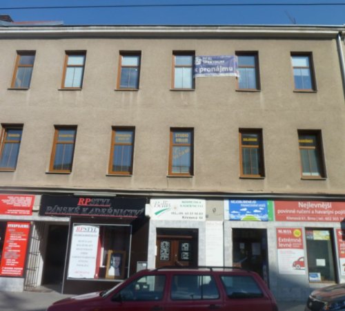 Rekonstrukce fasády - Křenová 61, Brno