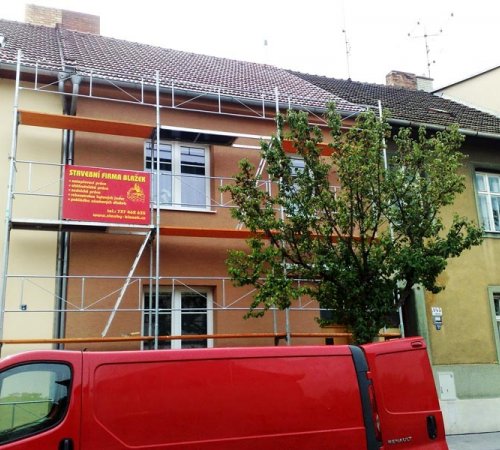 Zateplení fasády rodinných domů - Brno, Bystrc